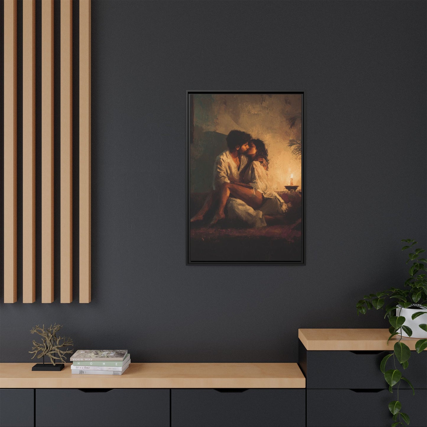 Wrapped in Worship - Tantric Wall Art Series