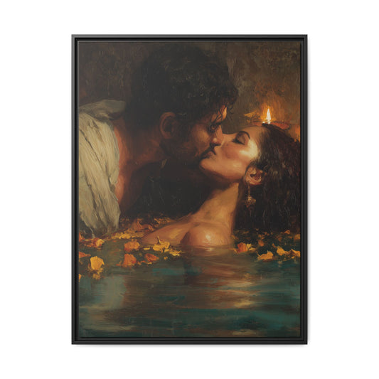 Aeris Et Aqua Sacred Union - Tantric Wall Art Series
