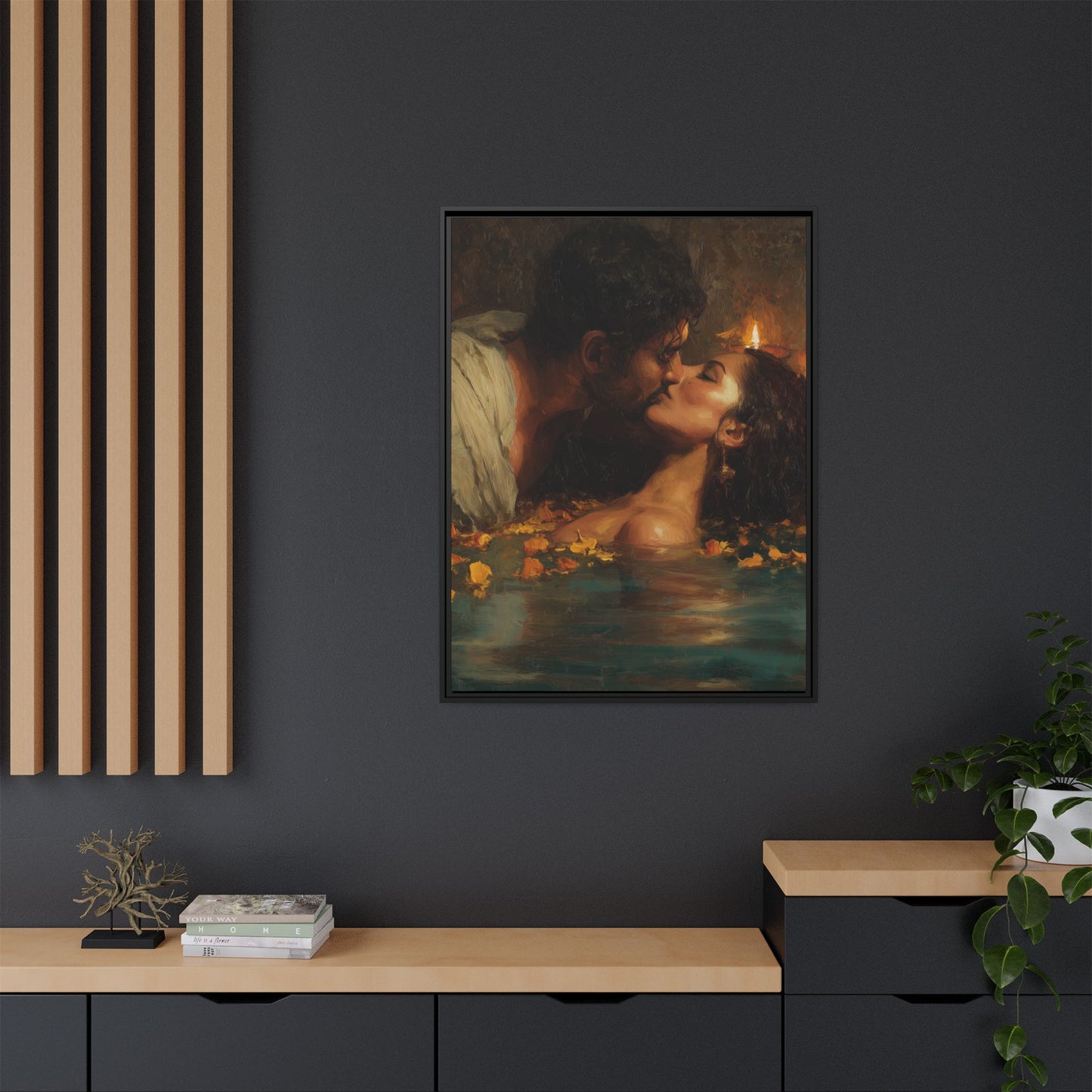 Aeris Et Aqua Sacred Union - Tantric Wall Art Series