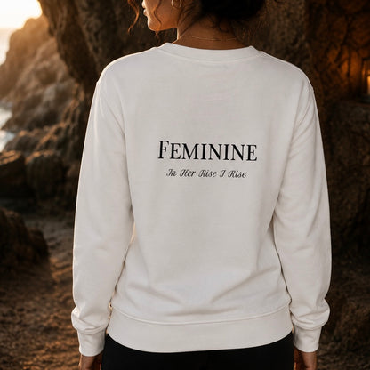 Divine Feminine Sweatshirt White