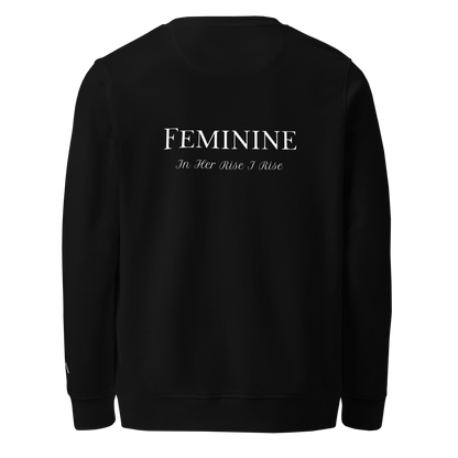 Divine Feminine Sweatshirt Black